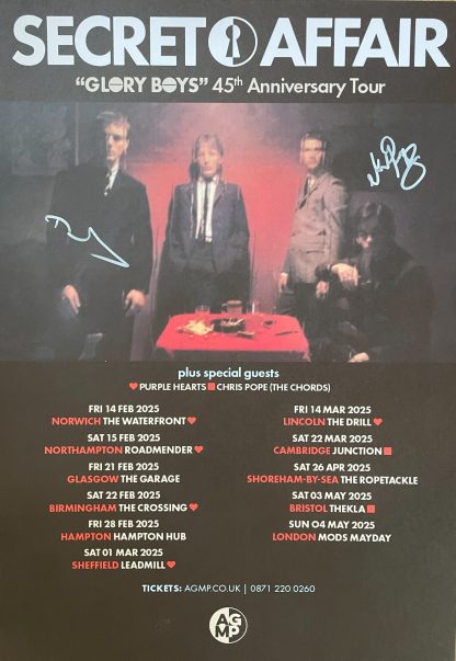 Glory Boys Tour Poster (A2)