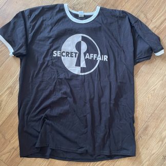 2025 T Shirt Keyhole Black